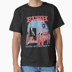 Rush Moving Pictures Tour T-Shirt, Rush Band T-Shirt
